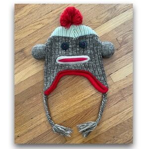 Sock Monkey Hat • One Size